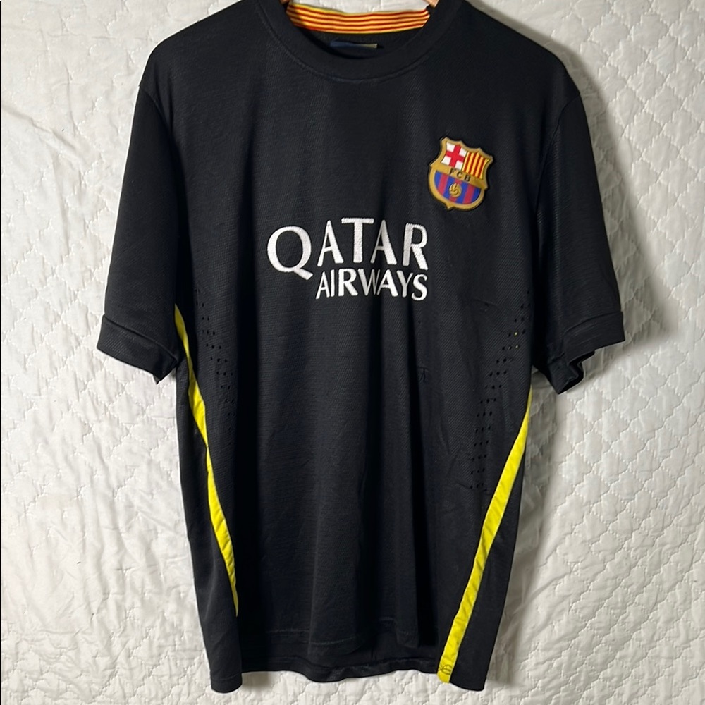 Soccer Football Club of Barcelona - Black and Yellow Men's Jersey - XL